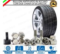 BULLONI ANTIFURTO RUOTE CHRYSLER CROSSFIRE CON CERCHI IN LEGA DI SERIE