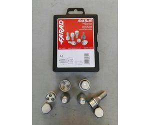 BULLONI ANTIFURTO UNIVERSALI FORD OPEL RENAULT FARAD 4 BULLONI