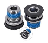 Bulloni braccio manovella bicicletta elettro argento 2 pz/set adatti per la magg