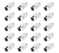 bulloni cerchi Compatibile con Dodge per Nitro 2007 2008 2009 2010 2011 2012 Dadi ruota cromati con estremità chiusa esagonale da 1/2-20 1.38 pollici di altezza e 3/4 di pollice