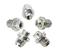 bulloni cerchi Compatibile con Jaguar Per F-Type per X152 2012-2022 Per S-Type per CCX 1999-2008 Dadi ruota cromati 12x1,5 C2C35294010 C2C35294