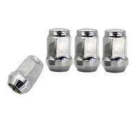 bulloni cerchi Compatibile con Jeep per Wrangler 1987-2018 Dadi ruota in acciaio per auto 1/2" -20 gradi Bulloni conici 32mm