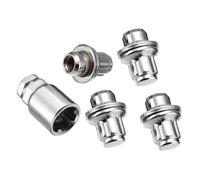 bulloni cerchi Compatibile con Toyota per RAV4 1994-2014 Ruota Lug Bullone Dado Auto Bloccaggio Ruota Bullone Dadi M12 x 1,5