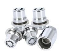 bulloni cerchi Compatibile con Toyota per Yaris 2011-2017 Set di dadi antifurto per ruote M12 x 1,5 00276-00900