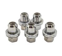 bulloni cerchi LR068126 Compatibile Con Land Per Rover Per Discovery 3 4 5 Per Range Per Rover Sport RRD500290 RRD500590 RRD500510 5PCS Dado Ruota In Lega(Chrome)