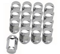 Bulloni Cerchi Ruoteyidali Compatibile Con Jeep Per CJ3 1963 1964 1965 1966 20 Pezzi Dadi Per Ruote In Acciaio Cromato Per Auto 1/2 "-20 Bulloni Conici Da 60 Gradi Da 32 Mm Dado Ruota