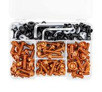 bulloni Compatibile Con Suzuki Per Gsxr600 Gsxr750 Gsxr1000 190PCS Moto Parabrezza Carenatura Bulloni Fissaggio Clip Viti Kit Moto Dado Completo Bulloni Kit