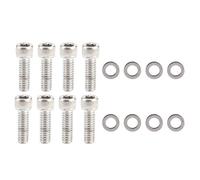 Bulloni coperchio valvola 104003 Kit 8 pezzi durevoli di alta qualità in acciaio inossidabile con guarnizione Facile installare per motori 265 283 302 305 327 350 400 SB