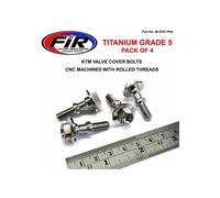 BULLONI COPRIVALVOLA BILANCIERE TESTA CILINDRO TITANIO KTM 13-18 SXF 450...