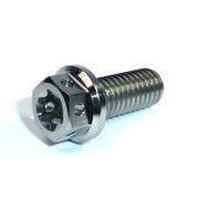 Bulloni Da Corsa In Titanio Flangiati Dual Drive M6X35 Forati 0025060356