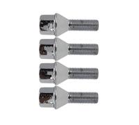 Bulloni Dadi Delle Ruote Dell'auto Per BMW M1 Per E26 1980-1981 | 4 Bulloni Per Ruote Auto, Dadi Con Perno, 26 Mm, M12 X 1,5, 17 Mm Esagonali. Bullone ruota Auto