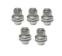 Bulloni Dadi Delle Ruote Dell'auto Per Jaguar Per S-Type Per X-Type | 5 Pezzi Capocorda Per Dado Prigioniero C2C35294010 Bulloni cerchio ruota