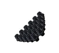 Bulloni Dadi Per Ruota Auto Per Isuzu Per Rodeo Per Trooper | Bulloni Ruota Auto Dadi Delle Ruote, Lunghezza 37 Mm, Dadi Neri Esagonali M12 X 1,5 Da 21 Mm (13/16")