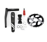 Bulloni del movimento centrale della guarnitura Set di pedivelle cave per bici Gruppo di anelli per catena (Ha dato)