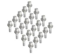 Bulloni Delle Ruote Auto Prigioniere Per Peugeot 3008 2009-2016 | 20x Dadi Per Pneumatici Ruota Prigionieri Vite M12x1,25 9817024580 540567 Bulloni Ruote Auto