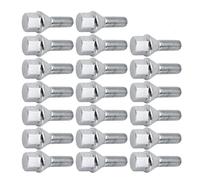 Bulloni Delle Ruote Compatibile Con BMW Per E92 Per E93 LCI 2008 2009 2010 2011 20x Pneumatici Auto Bulloni Esagonali Dadi Acciaio Argento Accessori Parti
