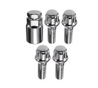Bulloni Delle Ruote Per Auto Per Prigionieri Accessori Per | Set Di 5 Bulloni Di Bloccaggio Ruote In Acciaio M14 X 1,5 Mm Set Di Dadi Con Raggio Di Bloccaggio Auto Bulloni Ruote