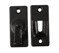 Bulloni di bloccaggio per porte scorrevoli in acciaio inossidabile 304 con gancio con fibbia ad angolo retto di 90 gradi che offrono una rotazione di 360 gradi per un montaggio sicuro e regolabile