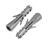 Bulloni di Espansione, 10 PZ Viti autofilettanti, M4 M5 M6 M8 M8 M10 M12 M14 Viti autofilettanti da Parete in Plastica Bulloni di Estensione Colonna Cemento Tappo Telaio di Fissaggio Tubo Grigio (M5 x