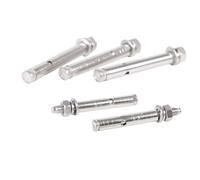 Bulloni Di Espansione Bulloni di espansione in acciaio inossidabile 304 ancoraggio for calcestruzzo a mezzo dente M6 M8 M10 M12 con gancio(60MM_10PCS M8)