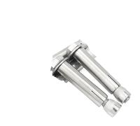 Bulloni di espansione esagonali esterni M6 M8 M10 M12 in acciaio inossidabile 304, viti fissaggio con manicotto, lunghezza 50, 60, 100, 120 mm per Fissaggio Calcestruzzo Mattoni(M8x80mm 2pcs)