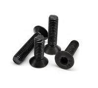 Bulloni e Dadi Set di dadi e bulloni for serra | Scatola del kit di kit di rondelle for dadi e bulloni a testa svasata piatta con esagono incassato esagonale(M3 480pcs)