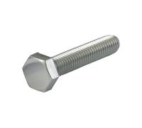Bulloni esagonali m8 passo 1,25 x 70 mm, acciaio inox lucidato confezione da 5 G