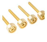 Bulloni For Ghiere For Collo Di Chitarra Da 4 Pezzi Da 12 Mm | Le ghiere in acciaio fissano saldamente le giunture del manico della chitarra