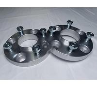 Bulloni Hubcentric 2pc 1.25 '' 32mm Di Spessore Distanziali Ruota Adattatore 4x100 Hubcentric 54.1mm 56.1mm 57.1mm Hub 12x1.5 Perno Set Distanziatori(Center Bore 56.1mm)