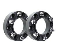 Bulloni Hubcentric 2Pcs PCD 6x139.7 Wheel Spacer Adattatore 6 Lug Per Toyota Per Hiace Per Hilux Per Land Cruiser Per Prado Set Distanziatori(2Pcs Black 38mm)
