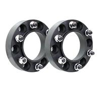 Bulloni Hubcentric Confezione Da 2 Distanziali Ruota Centrici 6x5,5 Distanziali Ruota 6x139,7mm Foro Centrale 106,1mm Con Perni M12x1,5 Set Distanziatori(2Pcs Black 38mm)