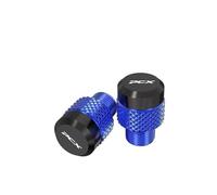 Bulloni in alluminio per moto, M10 x 1,25, compatibili con PCX150 PCX125 PCX 125 150 (blu)