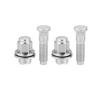 Bulloni Mozzo Ruota Compatibile Con Jaguar Per F-Type 2013-2019 Per S-Type 1999-2009 Per X-Type 2001-2009 OEM:C2C35294010 M12-1.5 Set Dadi Prigionieri Ruota Auto