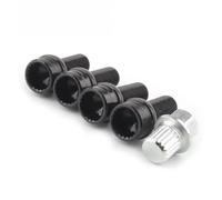 Bulloni Mozzo Ruota Compatibile Con Per A3 Per A4 Per A5 5 Pz M14x1. Auto Nero Ruota Di Bloccaggio Lug Nuts Riparazioni Sostituzioni Parti Accessori