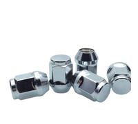 Bulloni per Cerchi in Lega Auto, Dadi ruota conici esagonali da 21 mm m12x1,25 m14x1,5 m12x1,5 Dadi ruota conici Sede conica 60 gradi altezza 35 mm Dadi ruota Auto(M12x1.25)