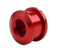 Bulloni per corona Bici Lega Alluminio Ruggine Bulloni per corona | Compatibile guarniture singole e doppie, fissaggio stabile, ideale manutenzione ordinaria bici(single disc nail red)