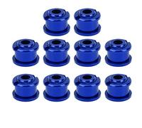 Bulloni per corone, 10Pcs Set in lega di alluminio, Accessori per mountain bike, da 4,9 mm, for performance e comfort