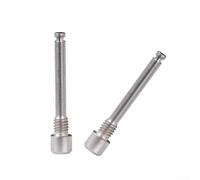 Bulloni per freno a disco con inserti filettati per SRAM in lega robusta per una funzionalità ottimale (argento)