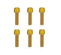 Bulloni per manubrio di biciclette, M5 x 18 mm, in acciaio inox, utilizzati per la regolazione dello stelo del manubrio e il bloccaggio dello sterzo della forcella (E)