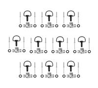 Bulloni Per Moto Compatibile Con DUCATI 14mm/17mm Carenatura Universale Elementi Di Fissaggio A Sgancio Rapido D-RING 1/4 Di Giro Rivetti Moto Da Per Corsa Viti