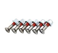 Bulloni Per Moto Compatibile Con Moto 6 Pezzi M8 * 25 Mm In Acciaio Inox Pignone Posteriore Per Vite Bullone E Lava Accessori Di Modifica Moto