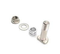 Bulloni per Moto Compatibile Con Yamaha Per WR250F 2007-2018 OEM:90185-10018-00 Vite Montaggio Cavalletto Laterale Motocicletta Boccola Rondella Collare Dado Cavalletto Bullone