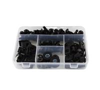Bulloni per Moto Per K1600GT Per K1600GTL Per K1600B 2011-2018 Kit Completo Di Bulloni Per Carenatura Completa Per Moto Per Speed Nuts Viti Di Copertura Laterale(Black)