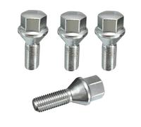 Bulloni Per Ruota 1/4 Bulloni Per Dadi Ruota In Lega M12x1.5mm Per BMW Per Serie 3 E21 E30 E36 E46 E90 E91 E92 E93 1975-2012(4PCS)