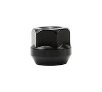 Bulloni Per Ruota Dadi Ruota Aperti Neri Da 3/4" (19 Mm) Esagonali, Altezza 0,84" (21 A 60 Gradi 20 Pezzi(M14x1.5)