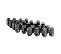 Bulloni Per Ruota Per Jeep Per Grand Per Cherokee 1/2-20 20pcs | Per 1993-2010 3/4 pollici esagonale 35 mm lunghezza 22 mm larghezza ruota auto mozzo posteriore dadi ad alette(Black)
