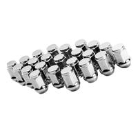 Bulloni Per Ruota Per Jeep Per Grand Per Cherokee 1/2-20 20pcs | Per 1993-2010 3/4 pollici esagonale 35 mm lunghezza 22 mm larghezza ruota auto mozzo posteriore dadi ad alette(Sliver)
