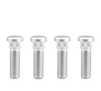 Bulloni Per Ruota Per Toyota Per Yaris Dadi Prigionieri Ruota | Dadi per prigionieri con capocorda ruota auto M12x1.5 Bulloni con capocorda acciaio 90942-02049 90942-0203 90942-02070(4pcs)