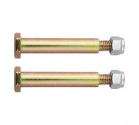 Bulloni per ruote da ponte Plus Set di dadi di bloccaggio 9/16 2 per tosaerba Sostituzione per 184219 9383056 137644 7383056 Diametro Durata 1/2 pollice Lungo di 2