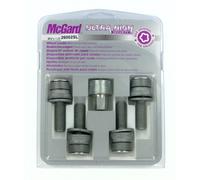 Bulloni piatti con rondella, kit 4 pz - Ultra High Security - D010